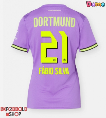 Borussia Dortmund Fabio Silva #21 Tredje trøje Dame 2026-27 Kort ærmer